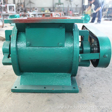 High efficiency gas lock rotary valve